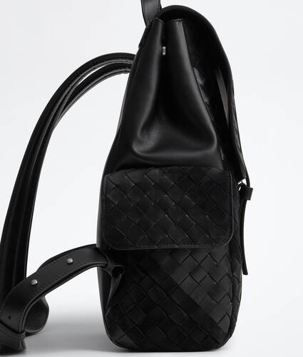 Men's Intrecciato Back to School Backpack in Black Bottega Veneta Zimbabwe EN - Image 2