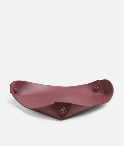 Large Leather Tray in Barolo Bottega Veneta Estonia EN - Image 1