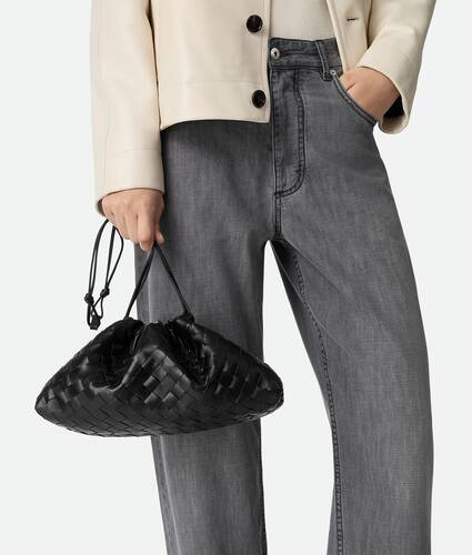 Women's Dustbag Notte in Black Bottega Veneta Switzerland EN - Image 5