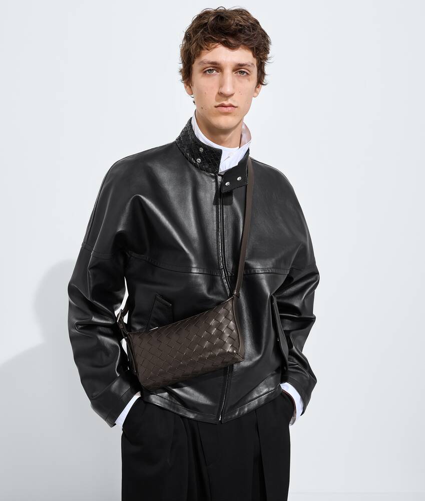 Men's Traveler Phone Pouch in Fondant Bottega Veneta United States EN - Image 2