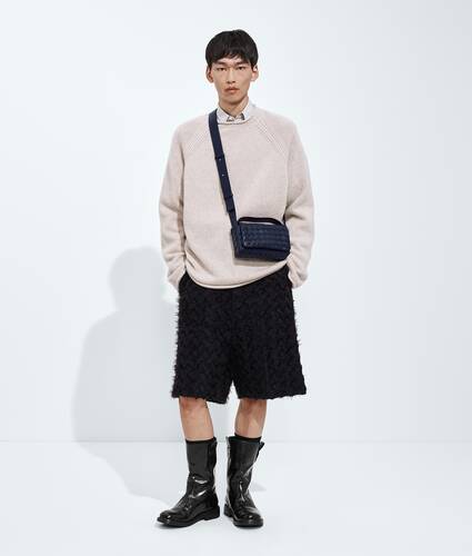 Intrecciato Mini Bag With Flap