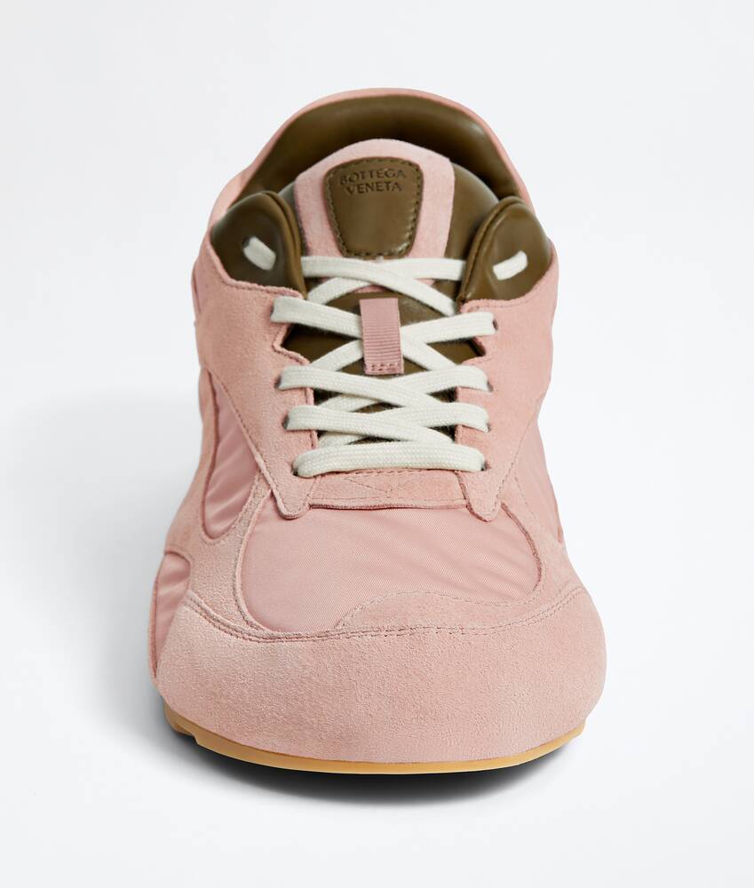 Men's Orbit Flash Sneaker in Terra pink/olive oil Bottega Veneta Czechia EN - Image 4