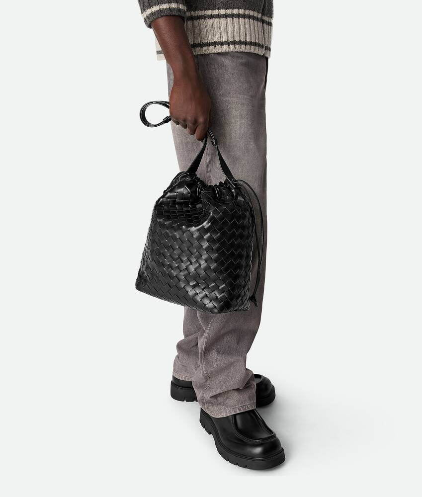 ブラックイントレチャート ビブリオテカ バケット| Bottega