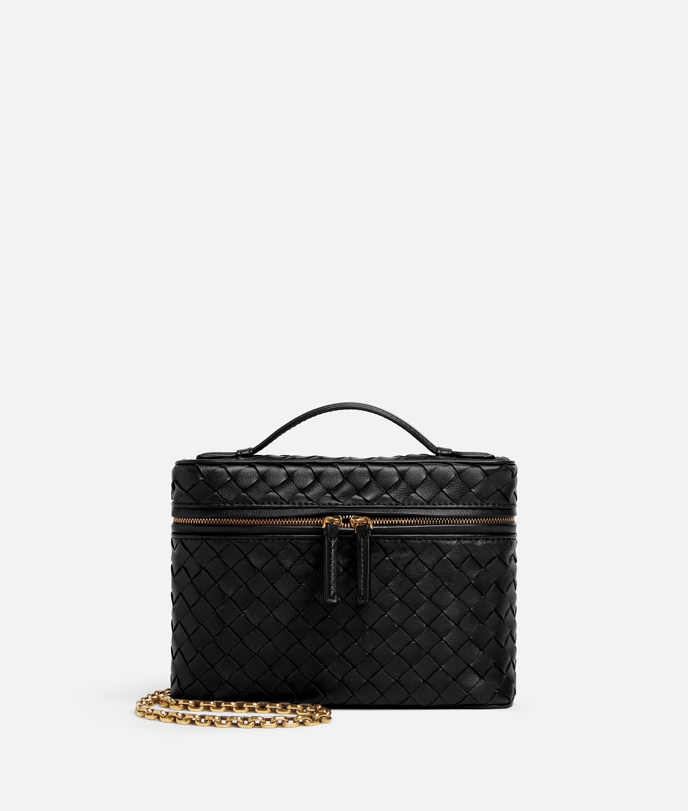 Bottega Veneta Small Soft Vanity In Black