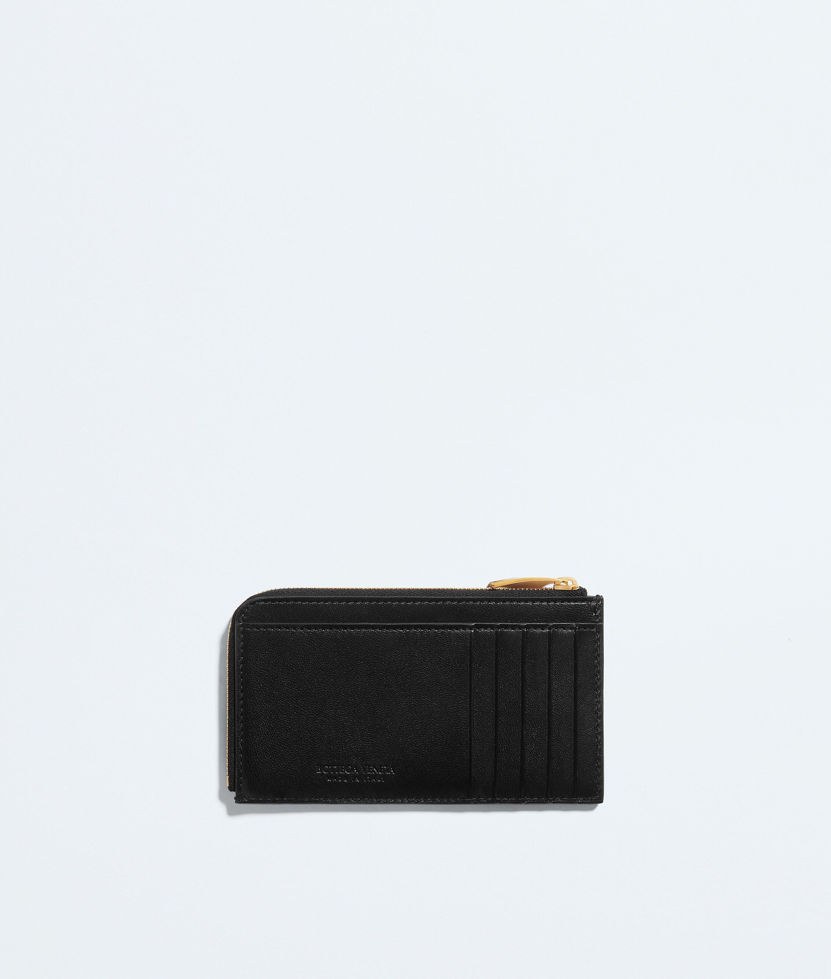 Women's Intrecciato L-Zipped Card Case in Black Bottega Veneta Macao SAR China EN - Image 3