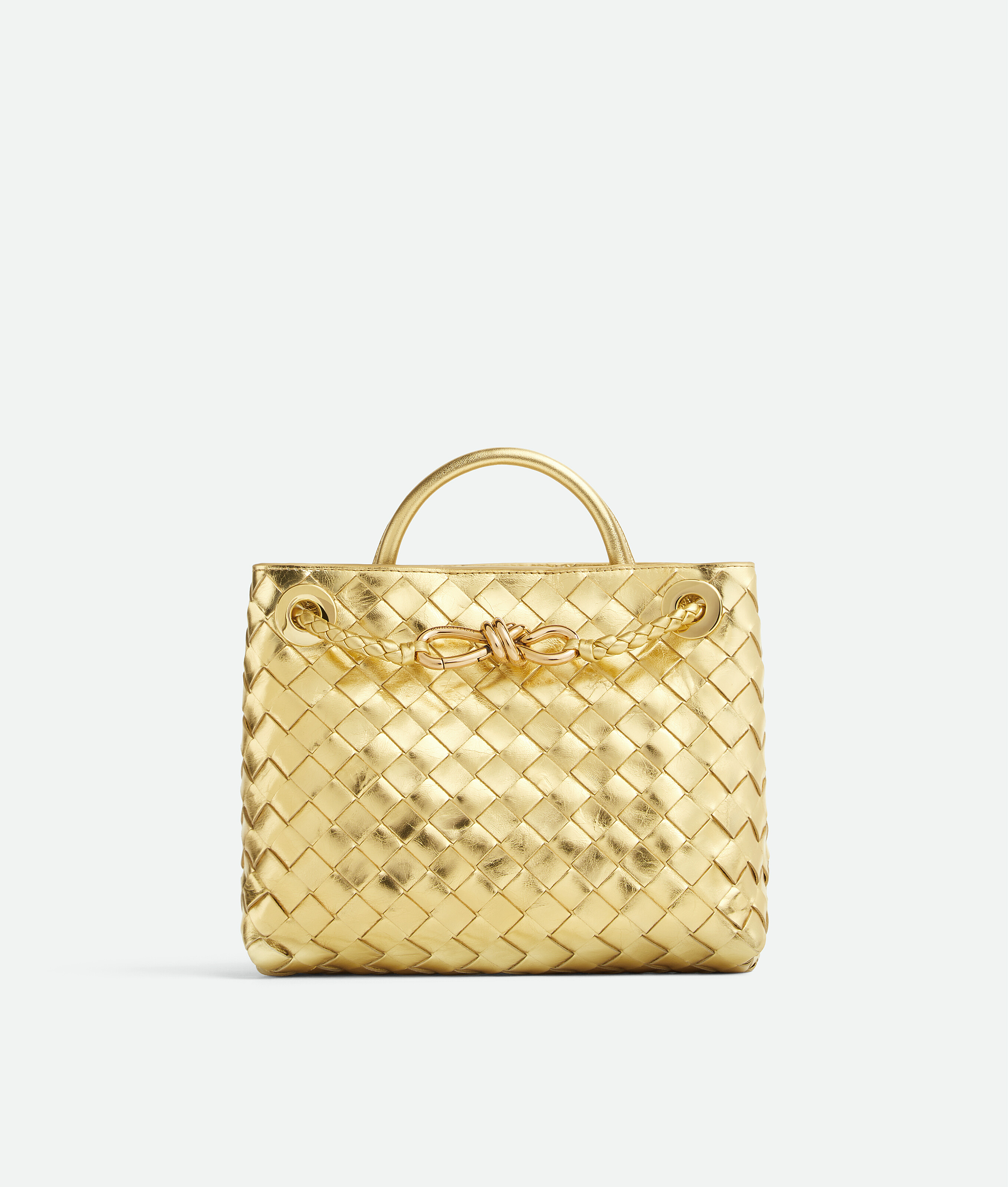Bottega Veneta Small Andiamo - Gold - Woman -