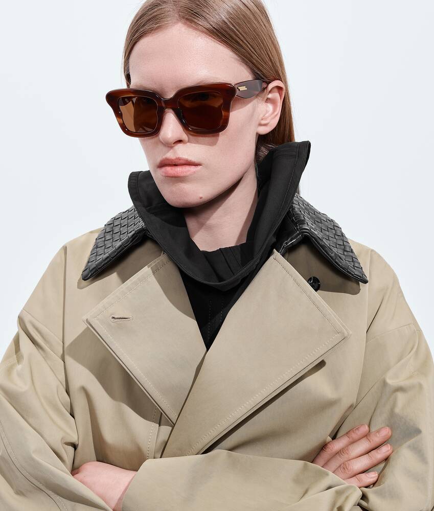 Sophia Ribbon Butterfly Sunglasses in Havana/brown Bottega Veneta Netherlands EN - Image 2
