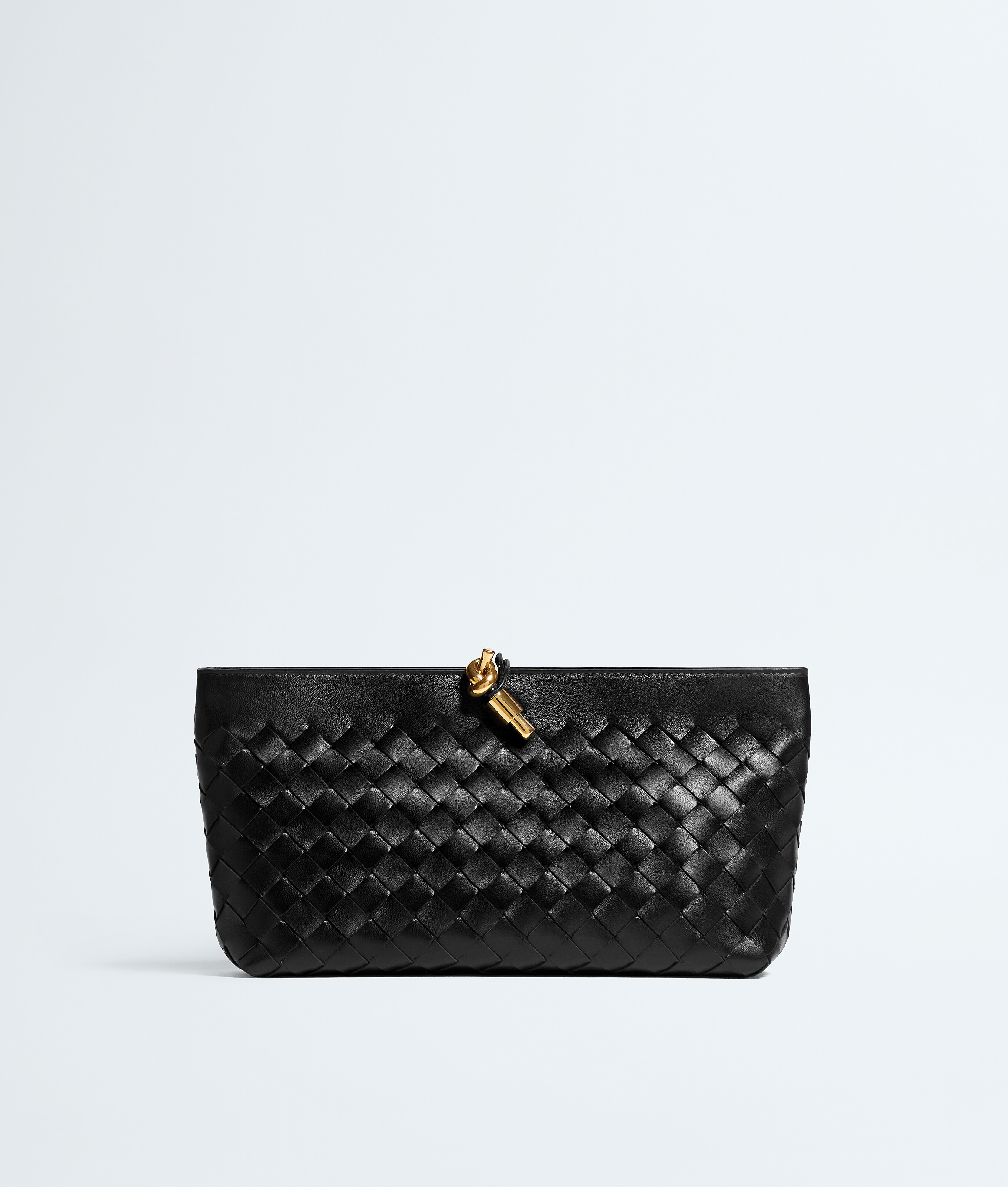 Women's Andiamo Boat Pouch in Black | Bottega Veneta TH