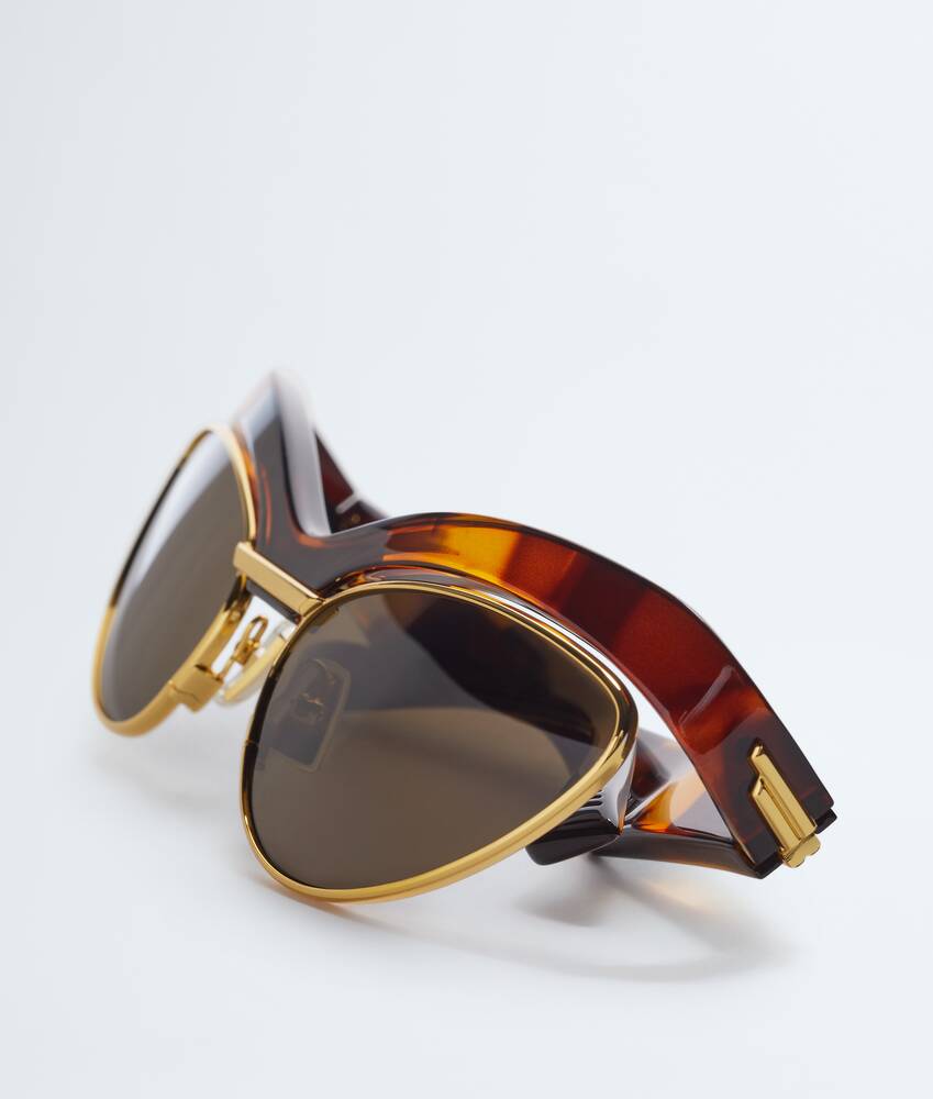 Display a large version of the product image 3 - Duo Angle Cat Eye Sunglasses