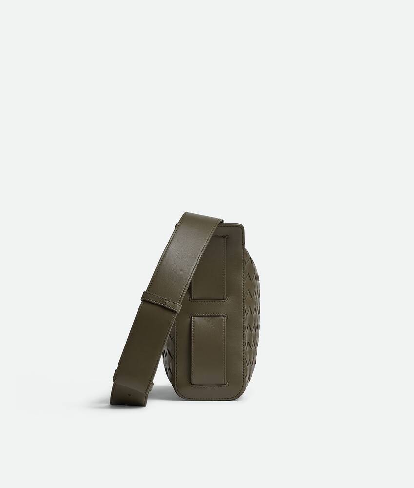 Intrecciato编织Tribeca手提包 为 男士 在 柏树绿 Bottega Veneta 新加坡 ZH - Image 4