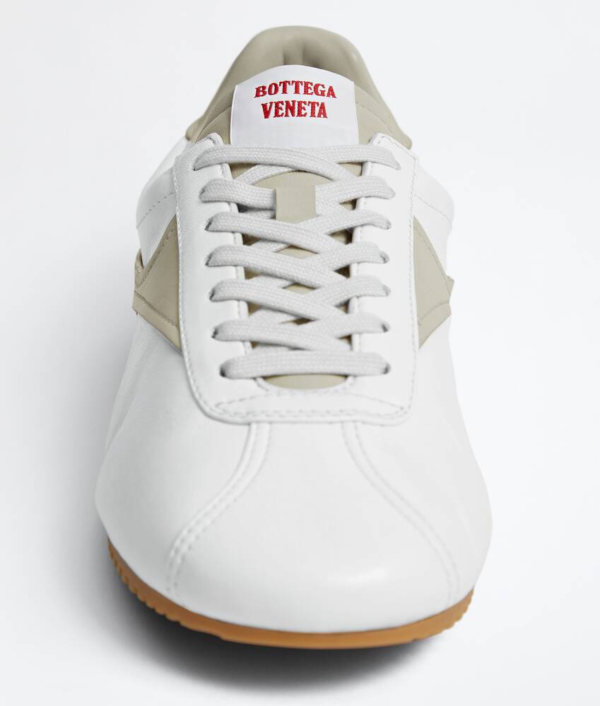 Women's Shot Sneaker in Alabaster/silica grey Bottega Veneta United Kingdom EN - Image 4