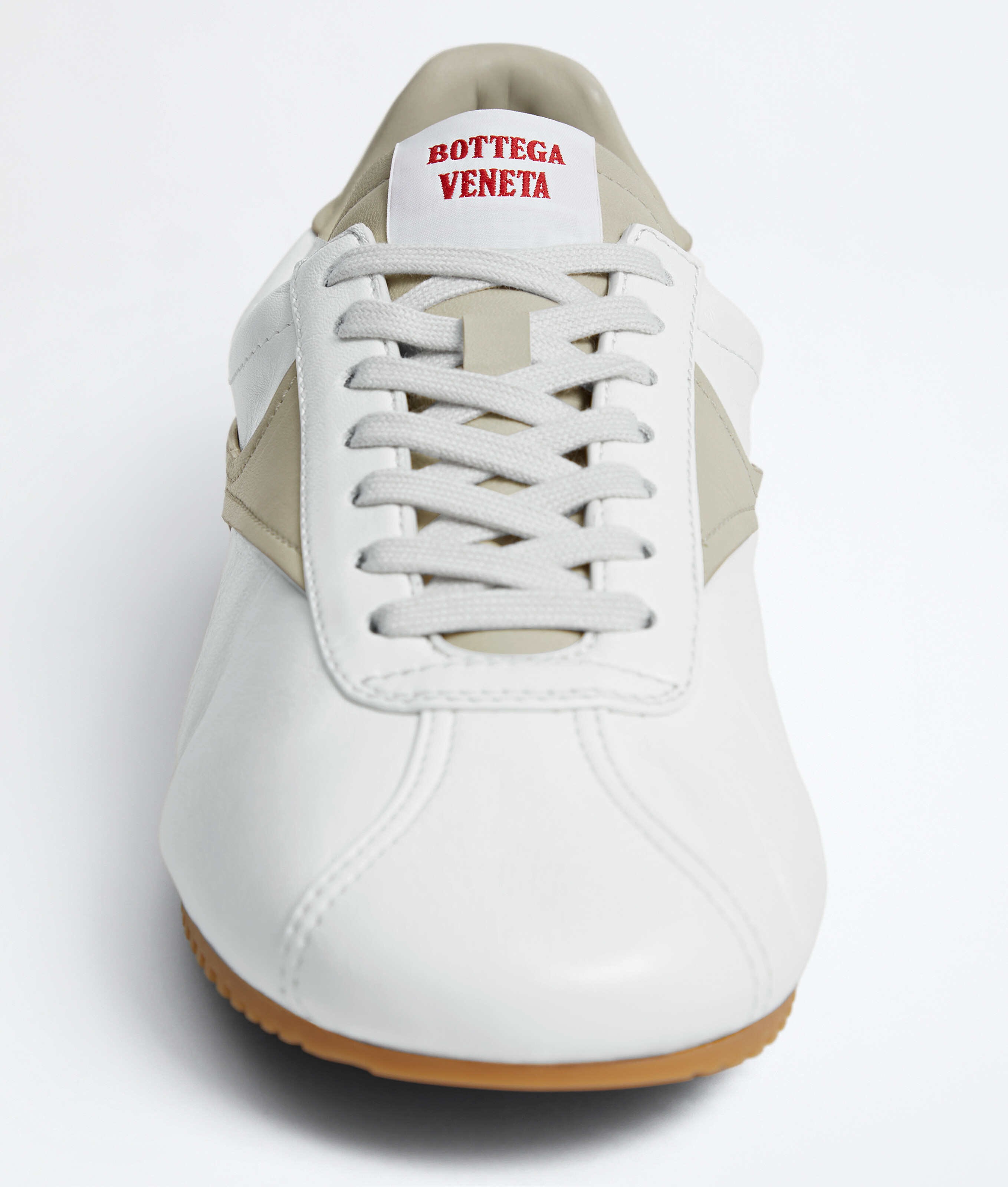 Women's Shot Sneaker in Alabaster/silica gray Bottega Veneta Luxembourg EN - Image 4