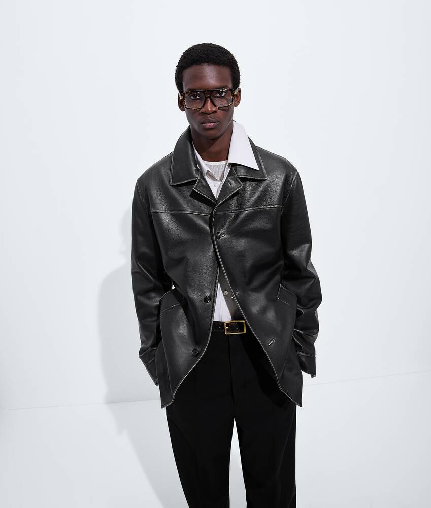 Mitre Aviator Eyeglasses in Havana/transparent Bottega Veneta Croatia EN - Image 2