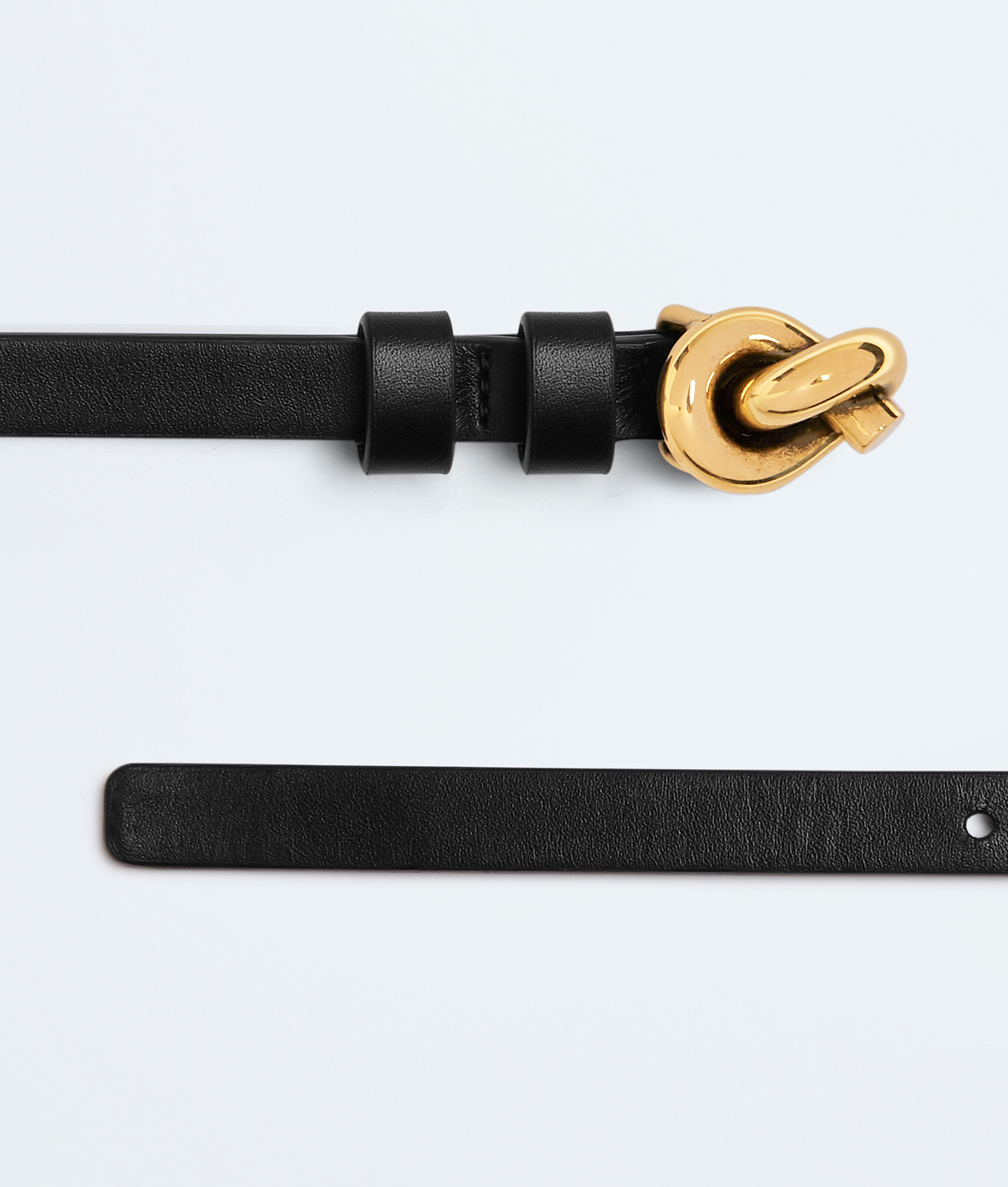 Ceinture Knot pour Femme en Black Bottega Veneta Monaco FR - Image 3