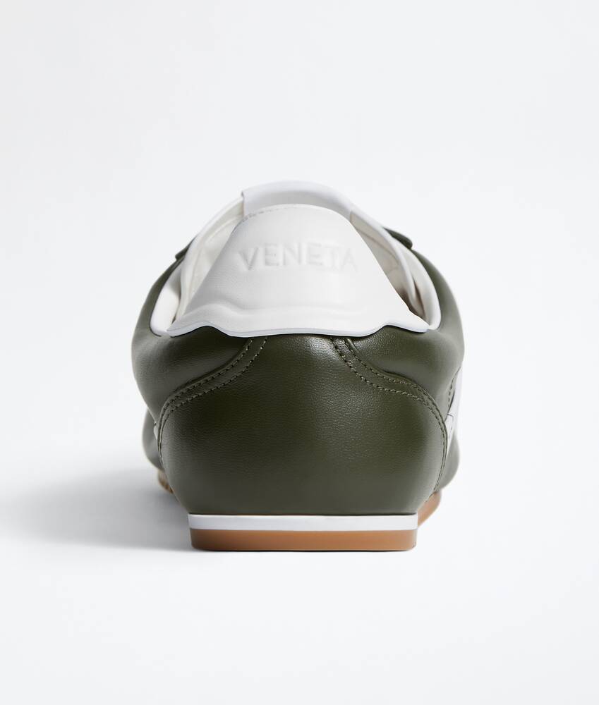 Women's Shot Sneaker in Bark green/alabaster Bottega Veneta United Kingdom EN - Image 3