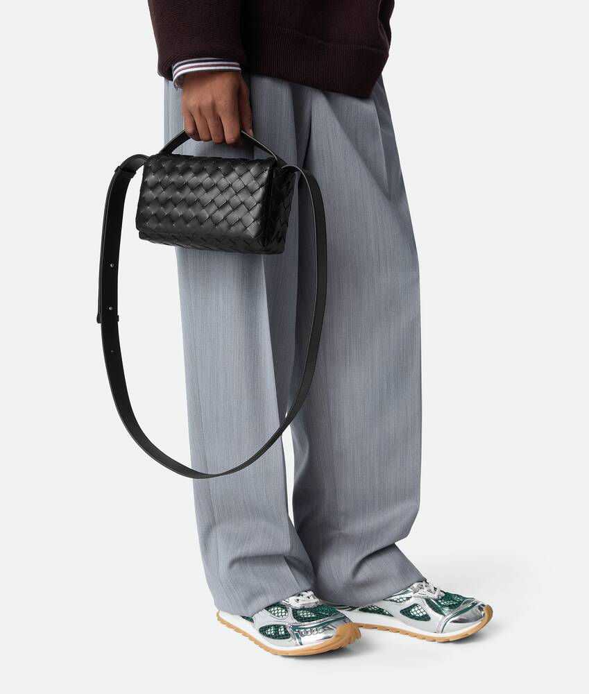 Display a large version of the product image 6 - Intrecciato Mini Bag With Flap