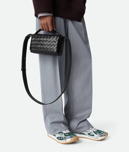 Intrecciato Mini Bag With Flap