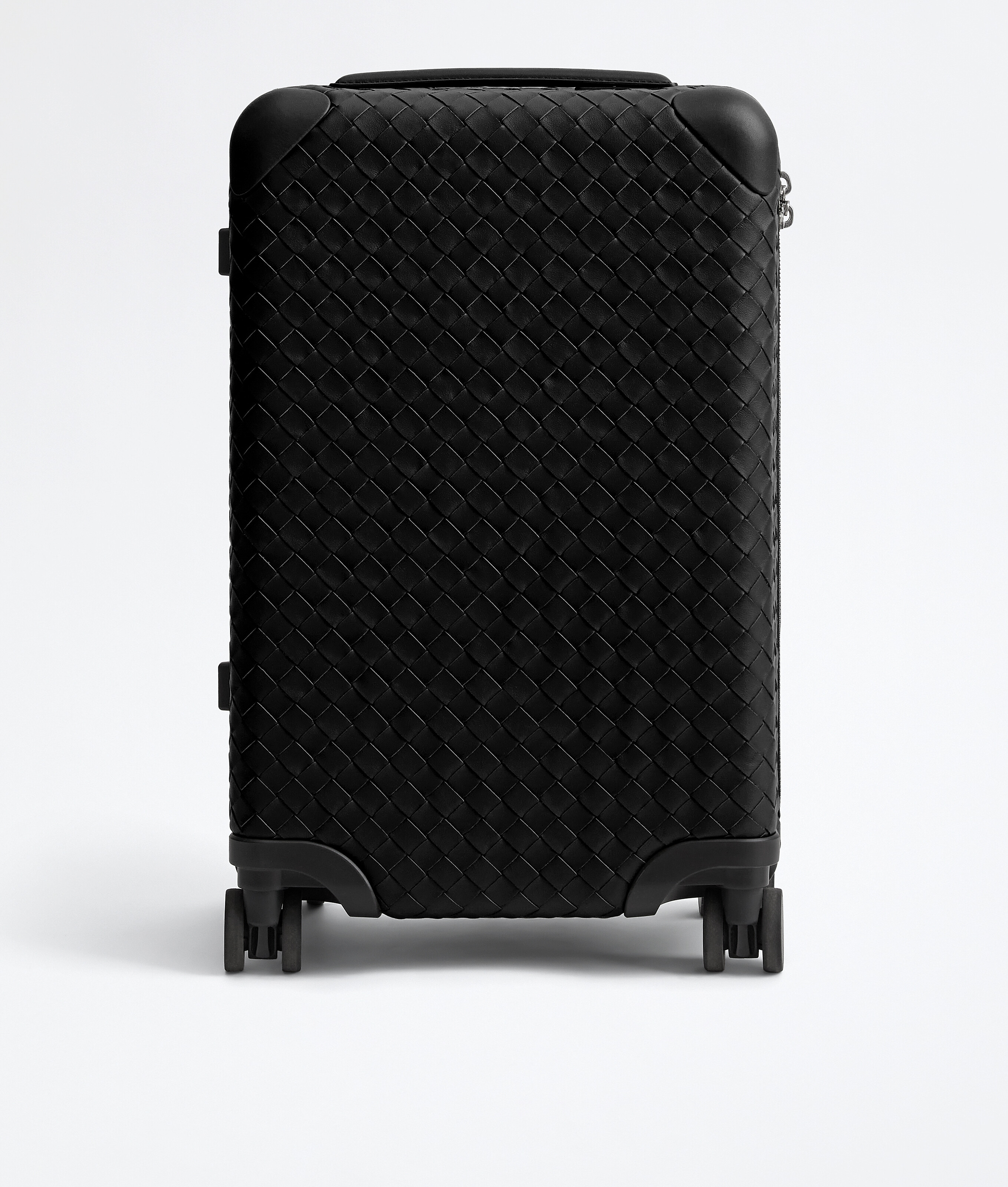 BOTTEGA VENETA ブラックケース Odyssey Intrecciato Cabin Suitcase in Black | Bottega Veneta ZW