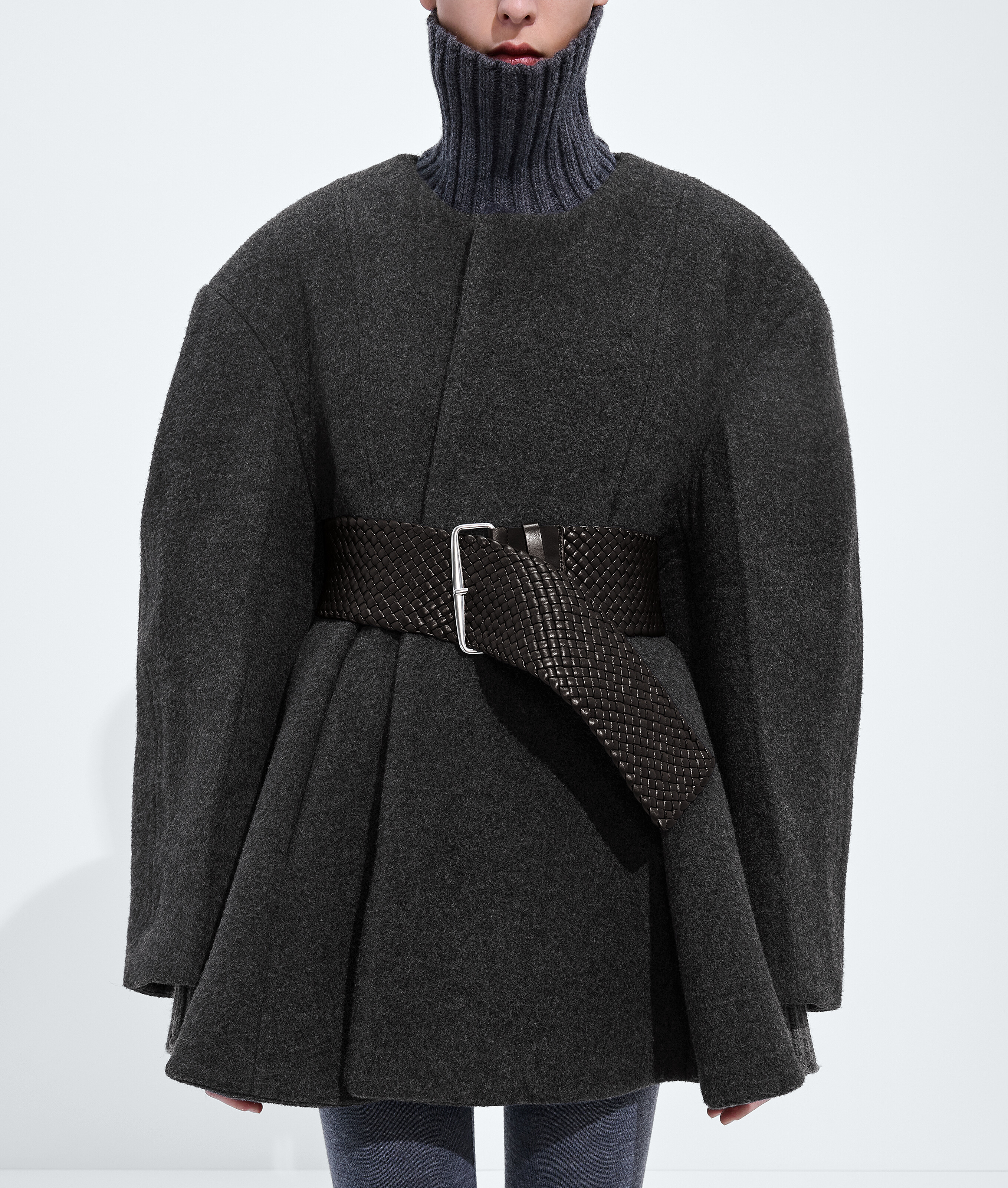 Women's Sumo Belt in Espresso Bottega Veneta Luxembourg EN - Image 2