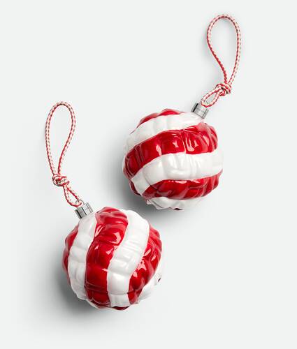 Display a large version of the product image 1 - Set Of Two Swirl Ornaments 