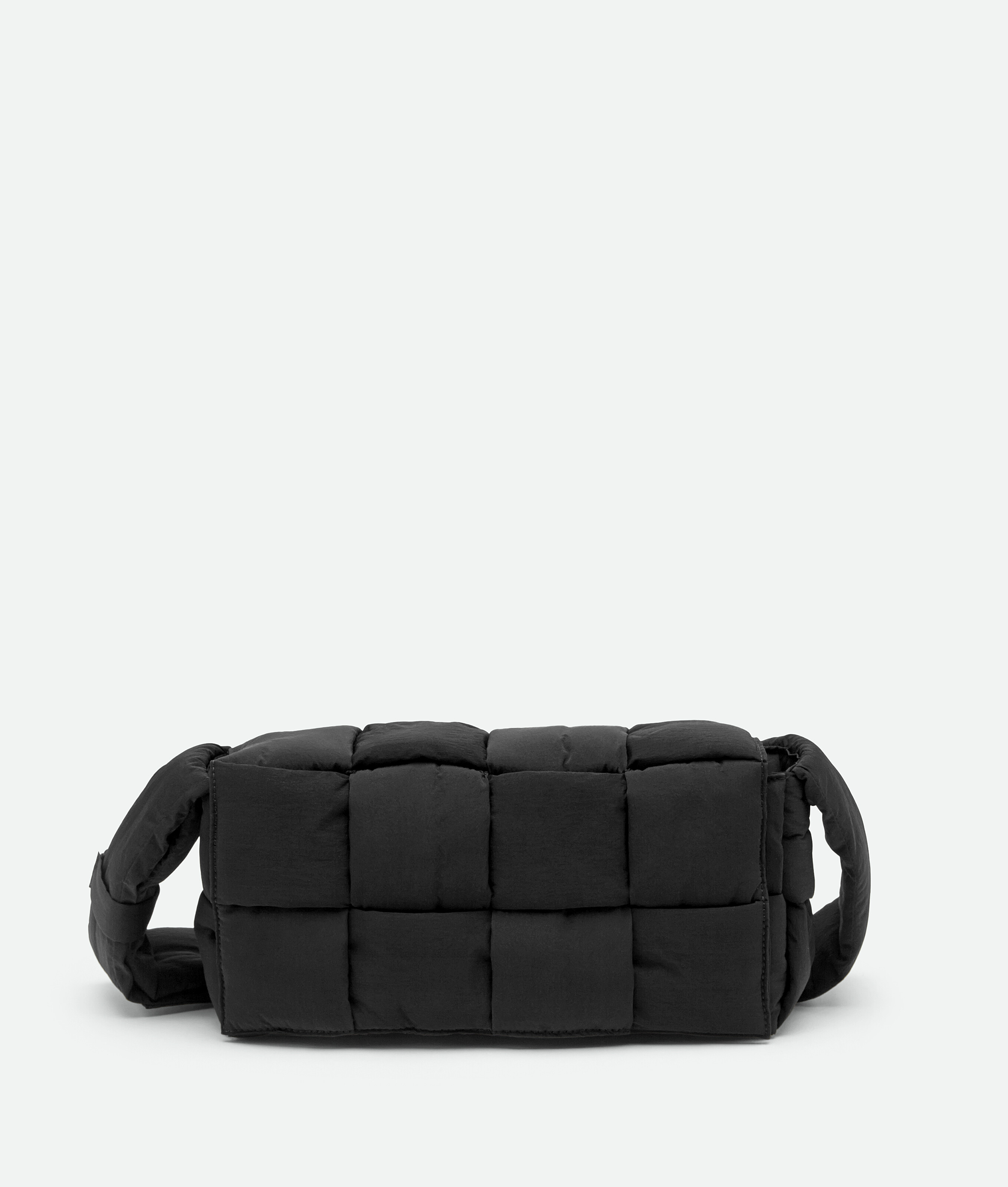 Bottega Veneta Padded Tech Cassette Crossbody Bag In Black