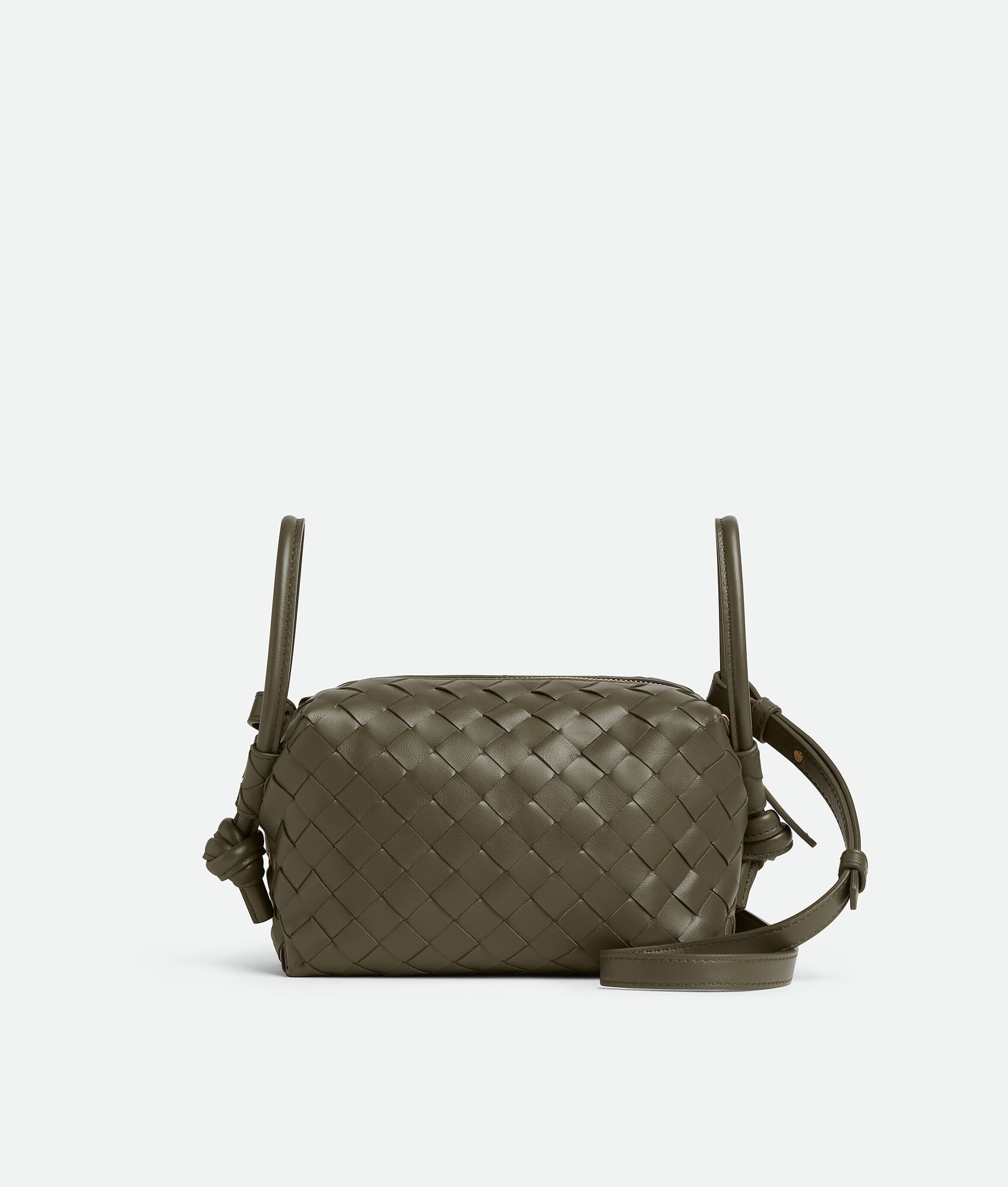 BV Loop Top Handle 19cm Sauge Lambskin main image 1