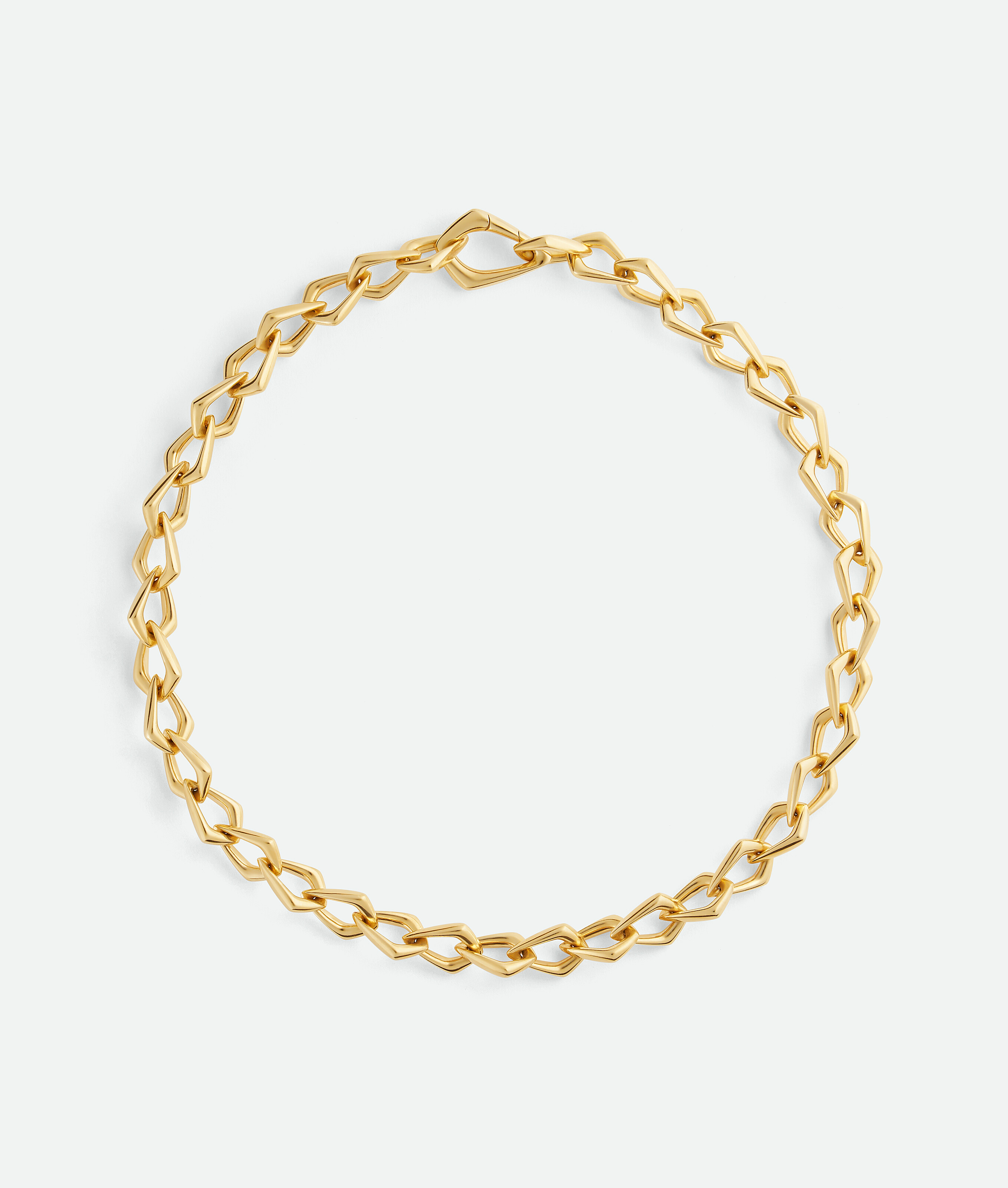 Bottega Veneta Collier Chaîne Fin - Yellow Gold - Femme -