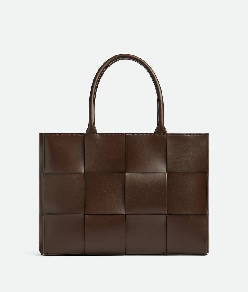 Brown Hop Intrecciato-leather shoulder bag