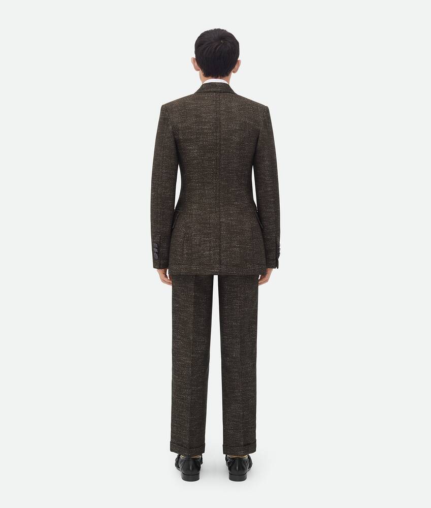 Display a large version of the product image 3 - Textured Wool Speckled Fitted Jacket