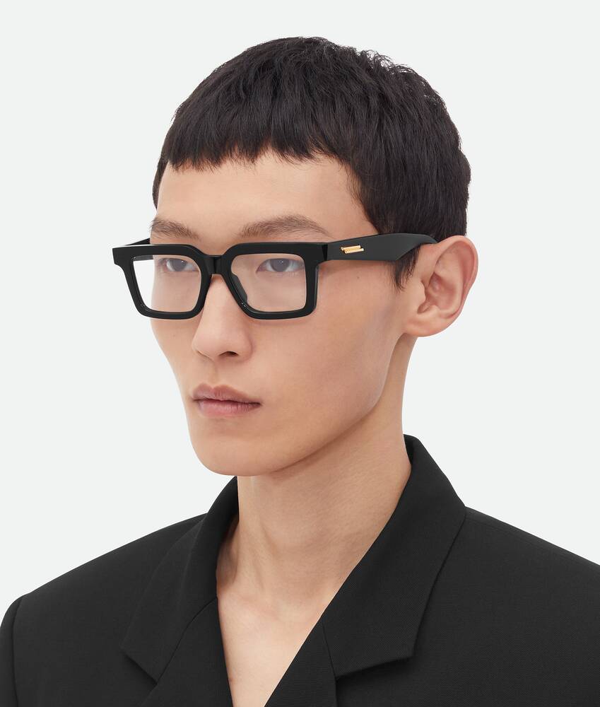 Display a large version of the product image 2 - Classic Recycled Acetate Square Eyeglasses