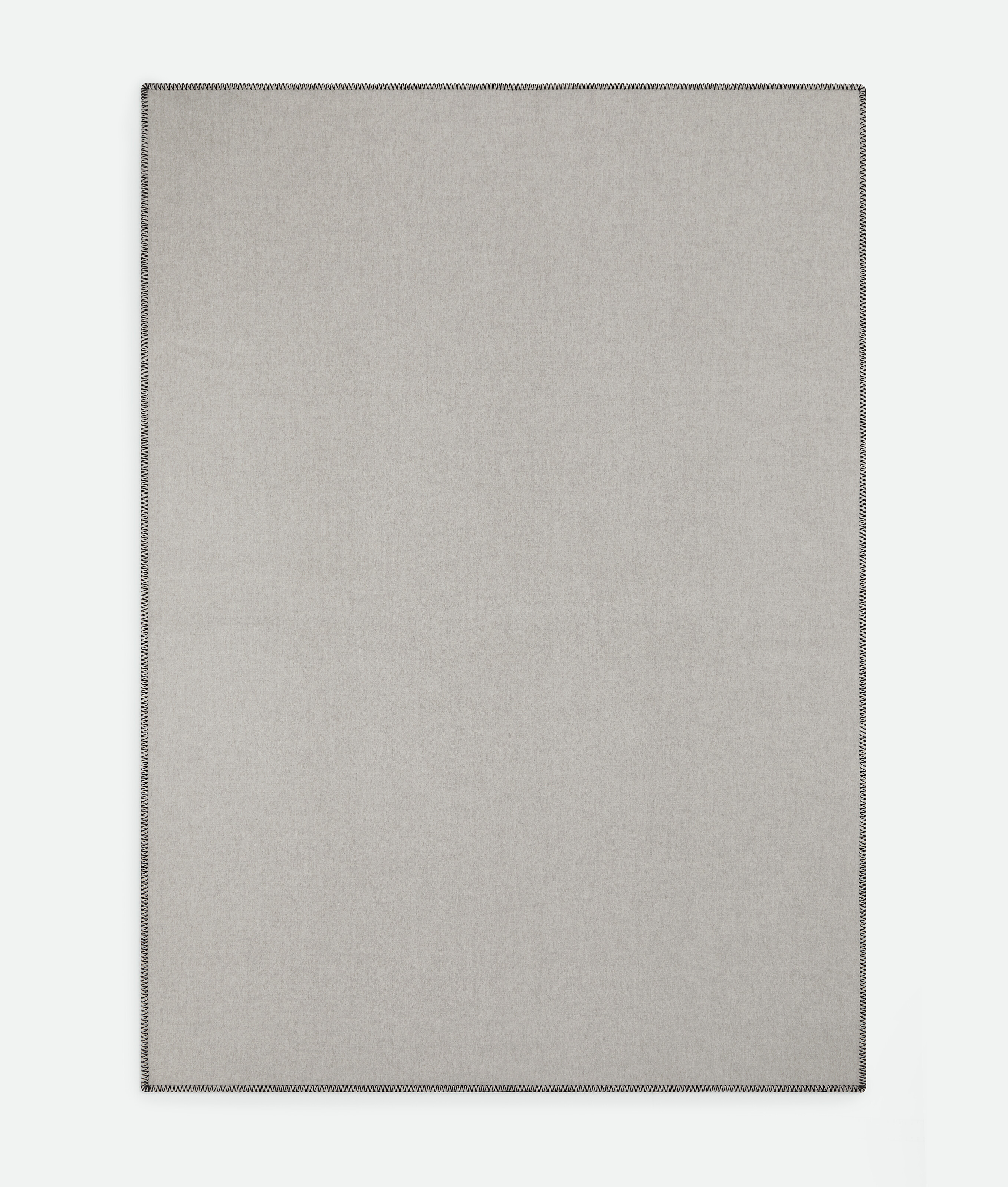 Bottega Veneta Intrecciato Patch Blanket In Greige/black