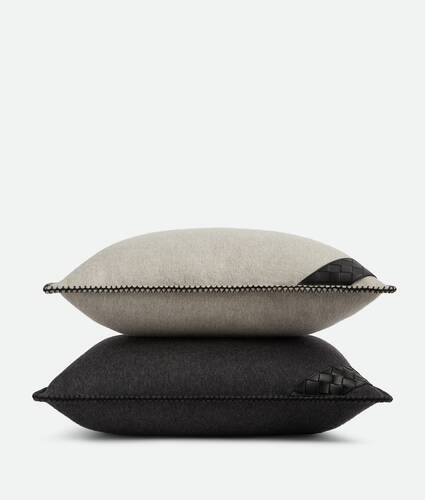 Intrecciato Patch Cushion