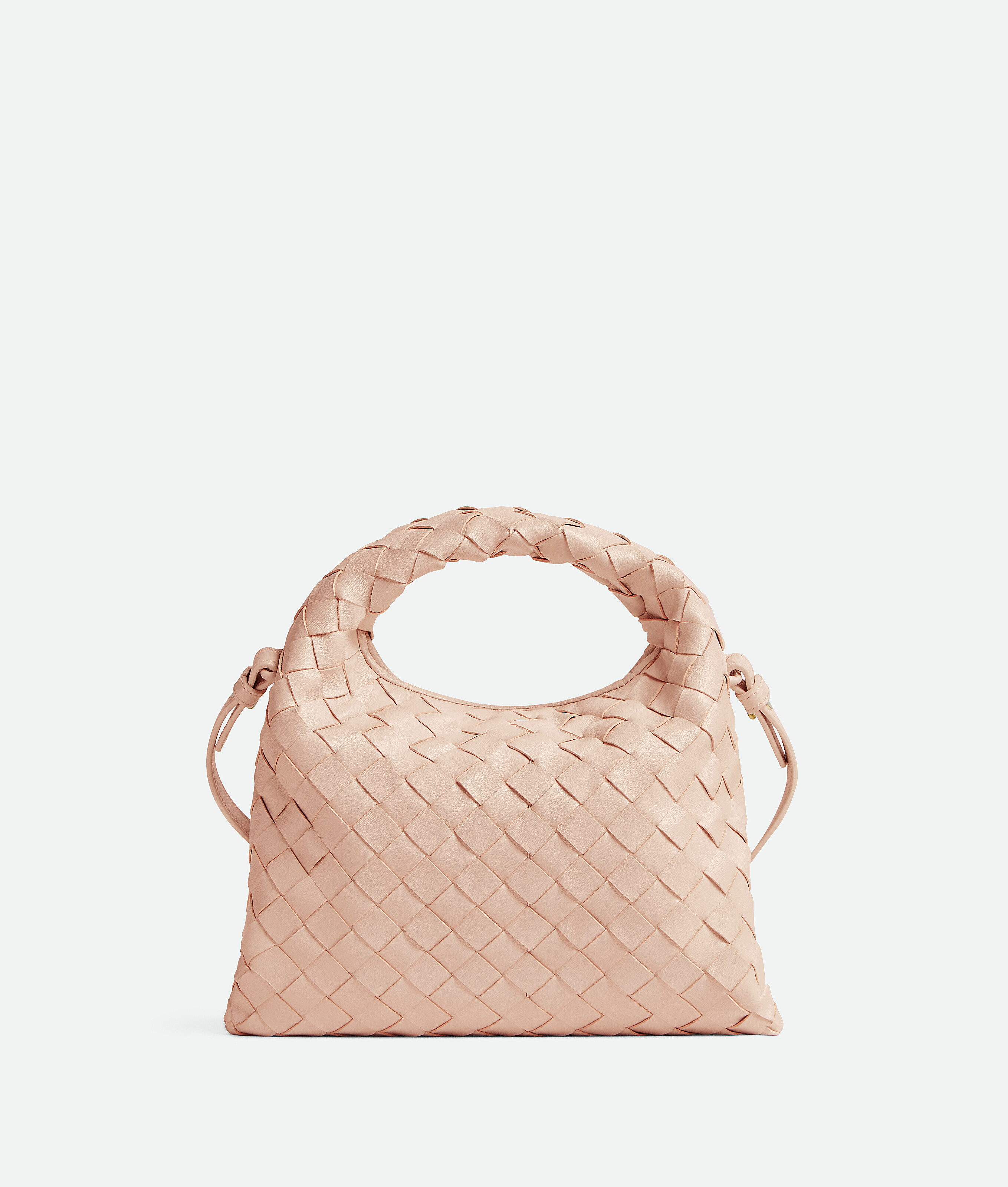 Shop Bottega Veneta Mini Hop In Pink