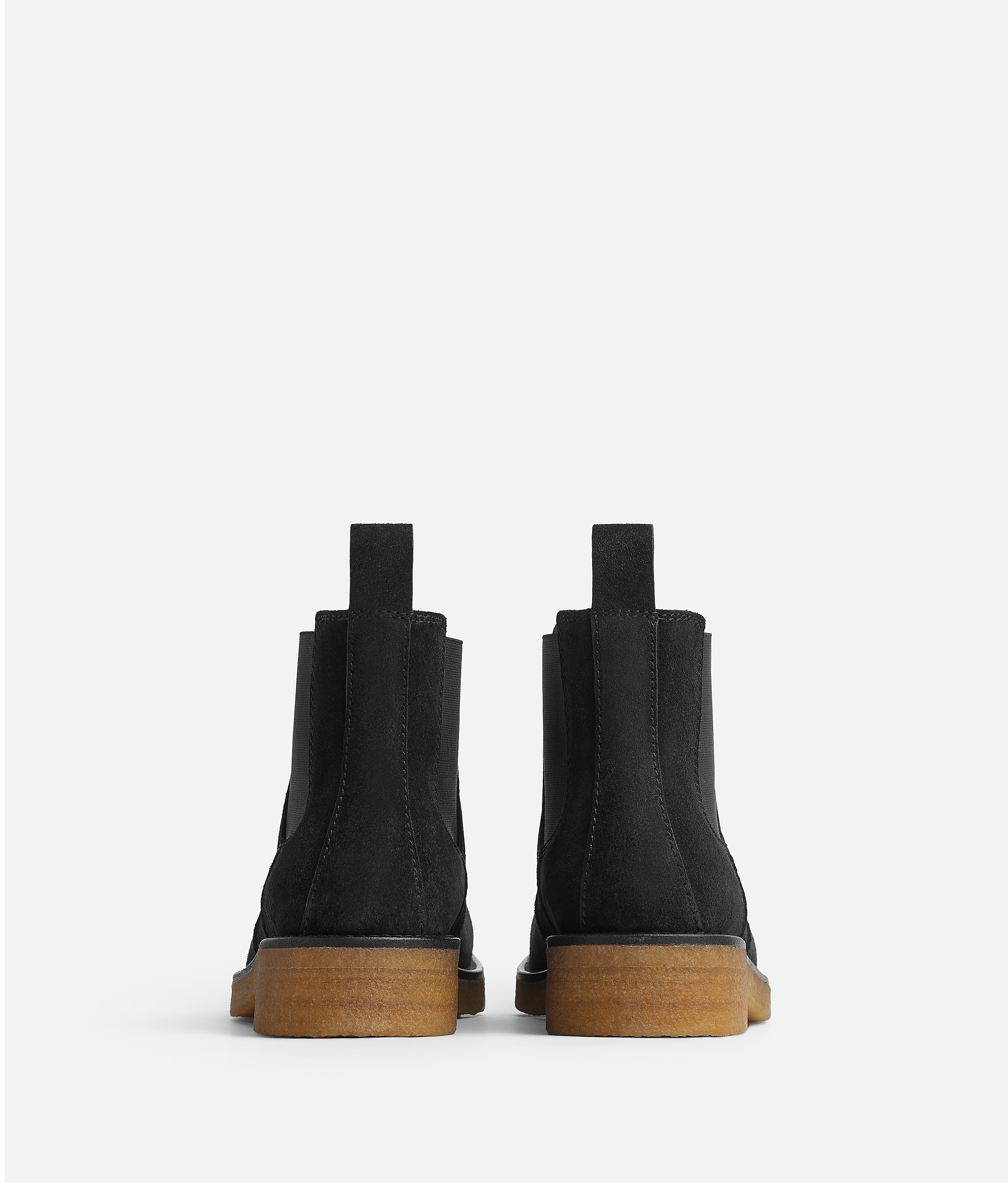 Shop Bottega Veneta Bottines Chelsea Helium In Black