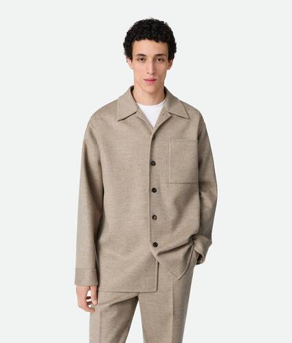 Wool And Cashmere Overshirt