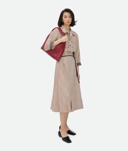 Check Viscose Skirt