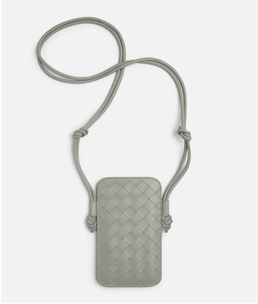 Bottega Veneta Intrecciato Leather Smartphone Case