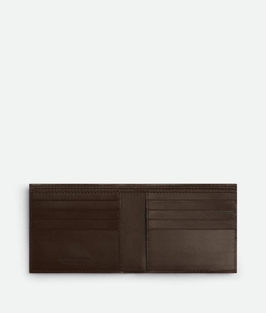 Burberry Leather And House Check International Bifold Wallet in