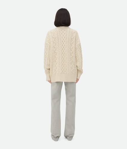 Aran Cable Wool Jumper