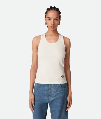 Cotton Rib Jersey Tank Top