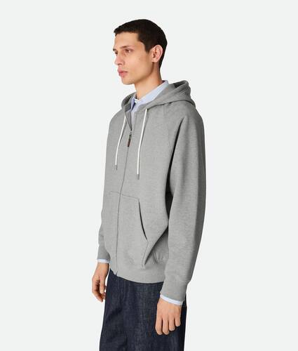 Cotton Fleece Zip Hoodie