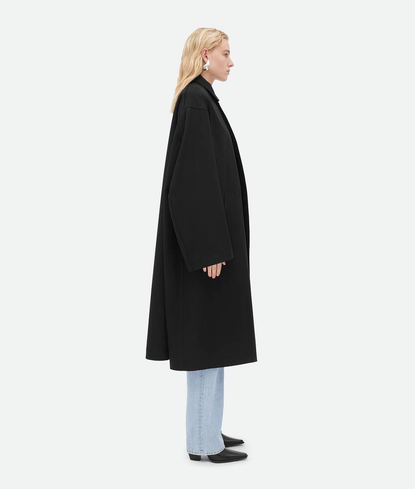 Display a large version of the product image 2 - Oversized Fit Cotton Twill Coat