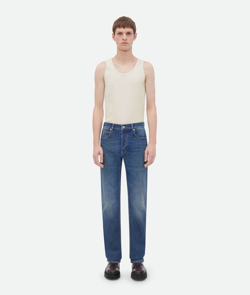 Buy Nautica men regular fit straight leg stretchable washed denim jeans  light blue Online | Brands For Less