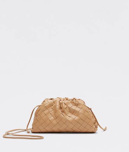 Bottega Veneta Mini Intrecciato Leather Pouch