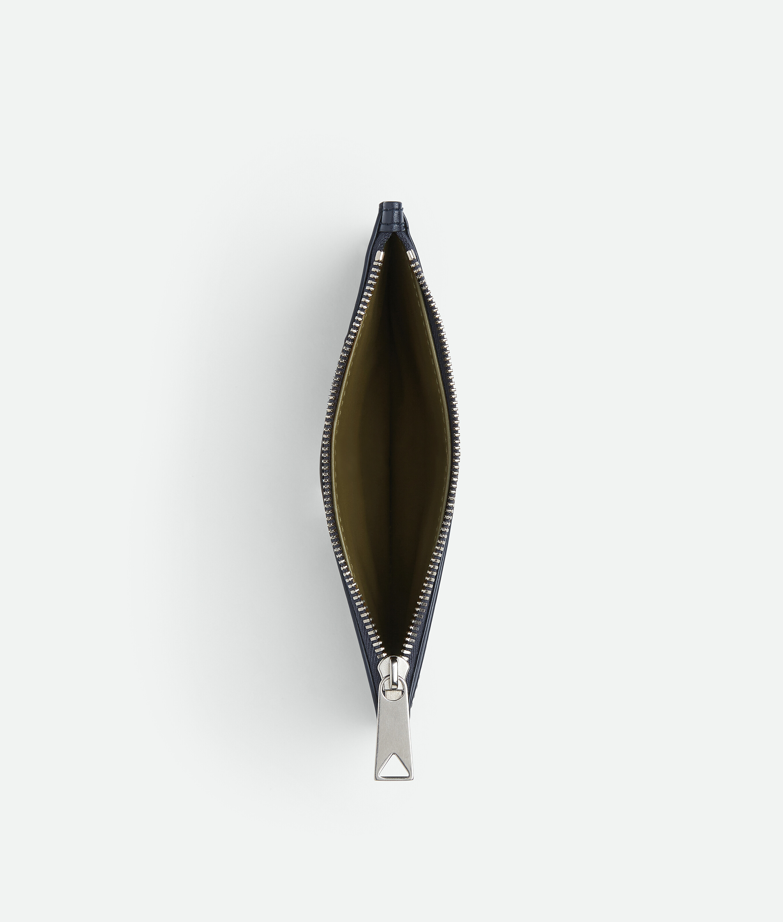 Bottega Veneta Slim Cassette Long Wallet In Blue