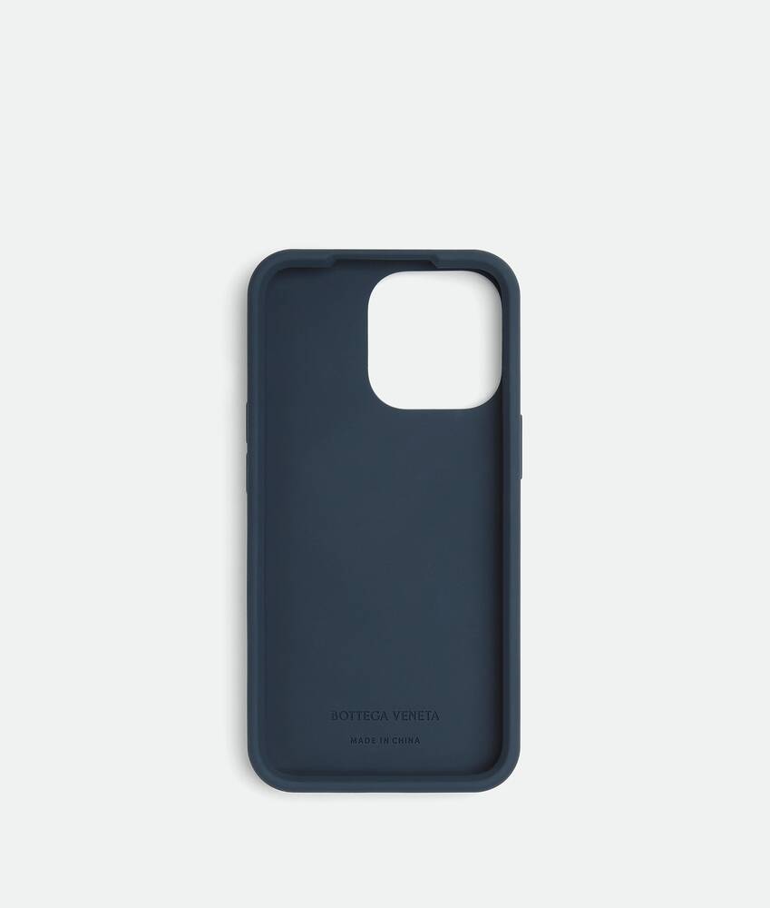 Bottega Veneta® Men's Iphone 13 Pro Case in Deep Blue. Shop online