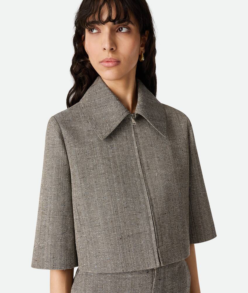 Display a large version of the product image 4 - Viscose And Silk Jacket