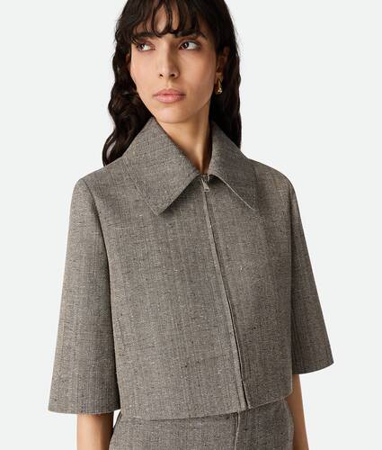 Viscose And Silk Jacket
