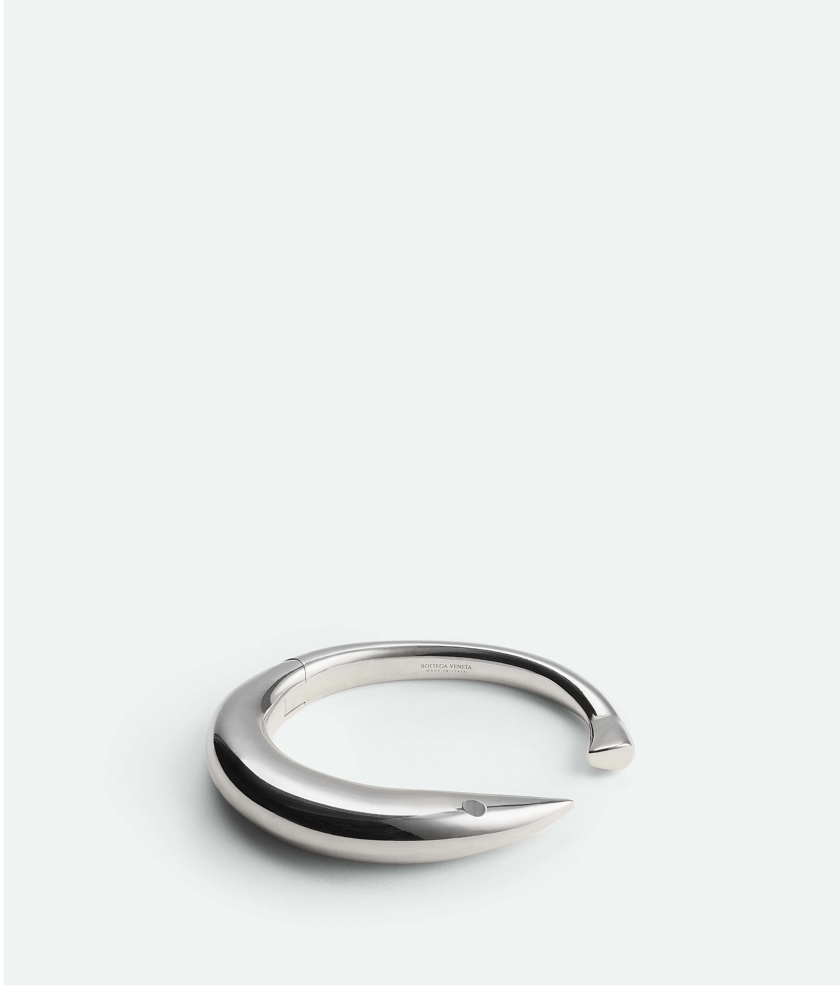 Bottega Veneta Sardine Cuff Bracelet In Silver