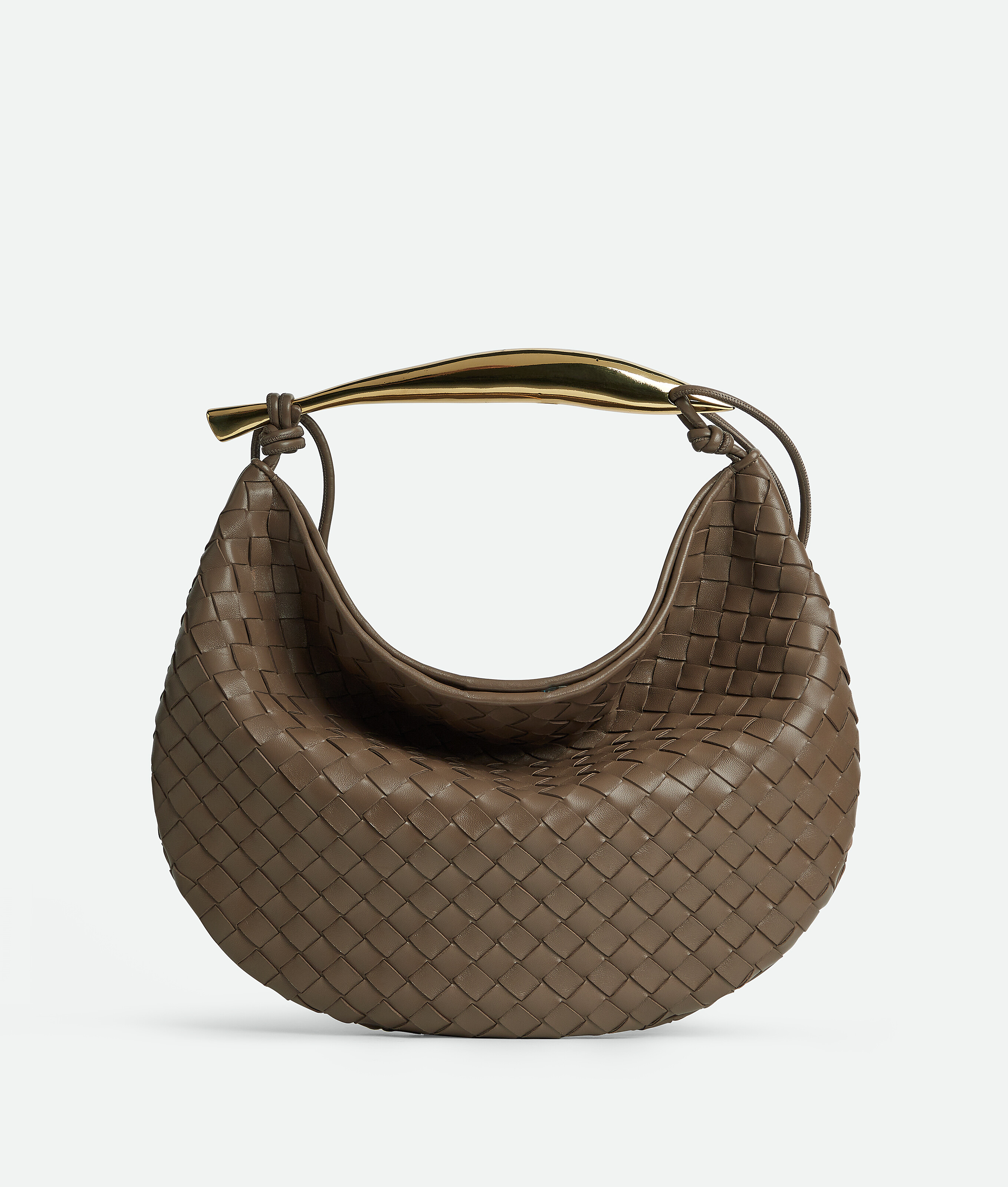 BOTTEGA VENETA Intrecciato Woven Leather Medium Veneta Hobo Bag